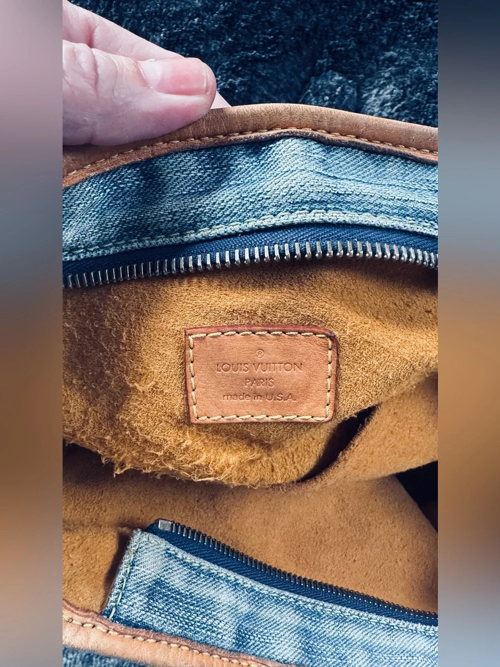 Louis Vuitton Monogram Denim Neo Cabby MM